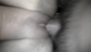 Soaking wet tight pussy gets fucked by big dick