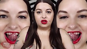 Mind Fucking Lipnonsis - Red Lipstick Fetish & Mesmerize Mind Control JOI - PREVIEW - Sydney Screams