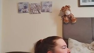 Megan giving you cock sucking lessons