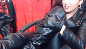 leather pants webcam 1