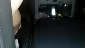 Fucking my car gearstick