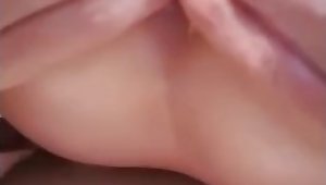 Naughty lady with sweet hole takes deep fisting and getting strong orgasm