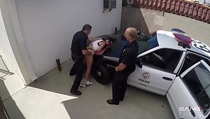 Rose Darling gave blowjobs to handsome police officers and fucked her way out of trouble