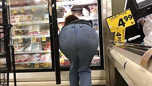 Jeans Bend Over