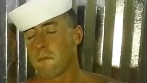 Brett Williams has been sent to naval disciplinary barracks where he met another put a foot out of place sailor Blue Blake