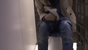 asian girls peeing toilet voyeur