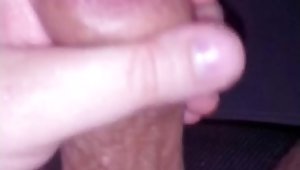 nd time Jerking off with my own CUM as lube